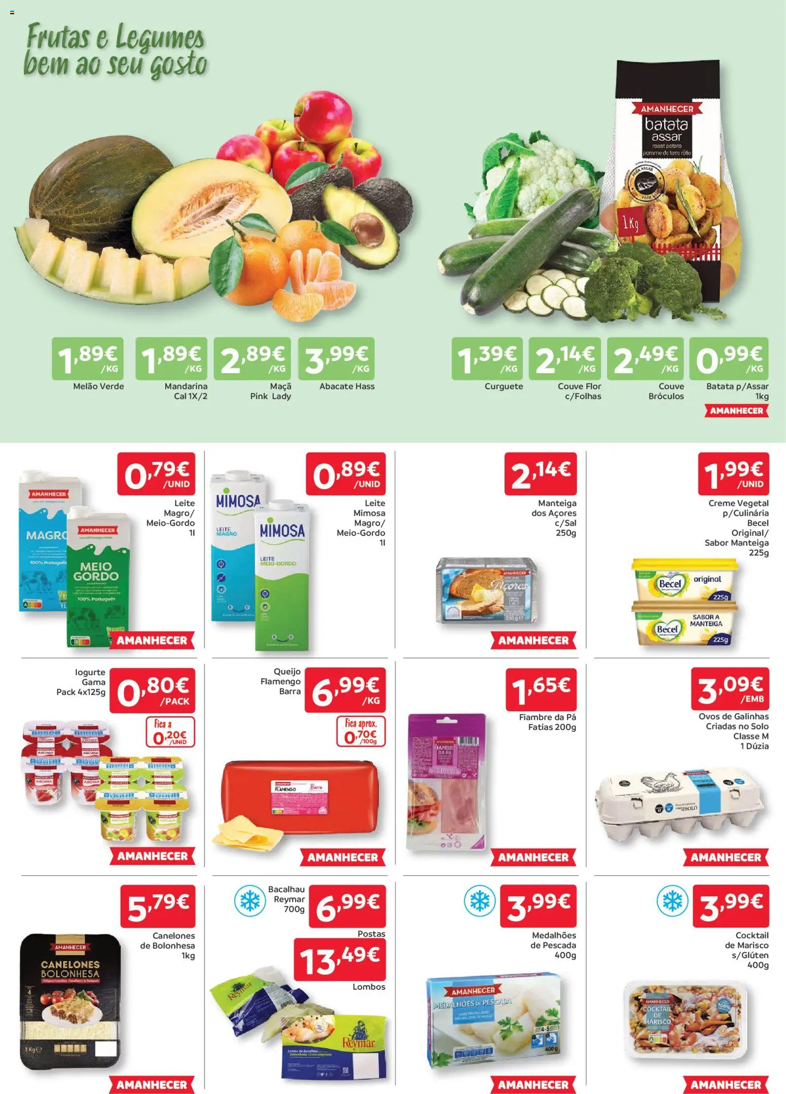 Amanhecer folheto │ válido de 04.12.2025 | Página: 2 | Produtos: Robe, Bacalhau, Queijo, Ovos