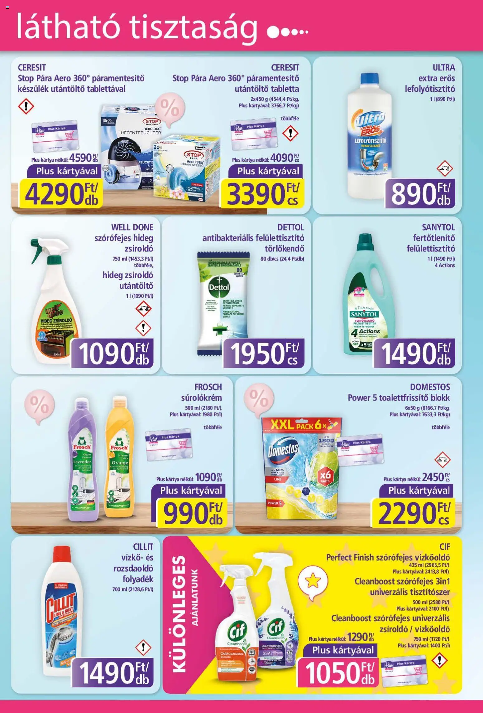 Plus Market akciós ujság - amely érvényes a következő dátumtól: 20.11.2025 | Oldal: 3 | Termékek: Páramentesítő, Lime, Vízkőoldó, Törlőkendő