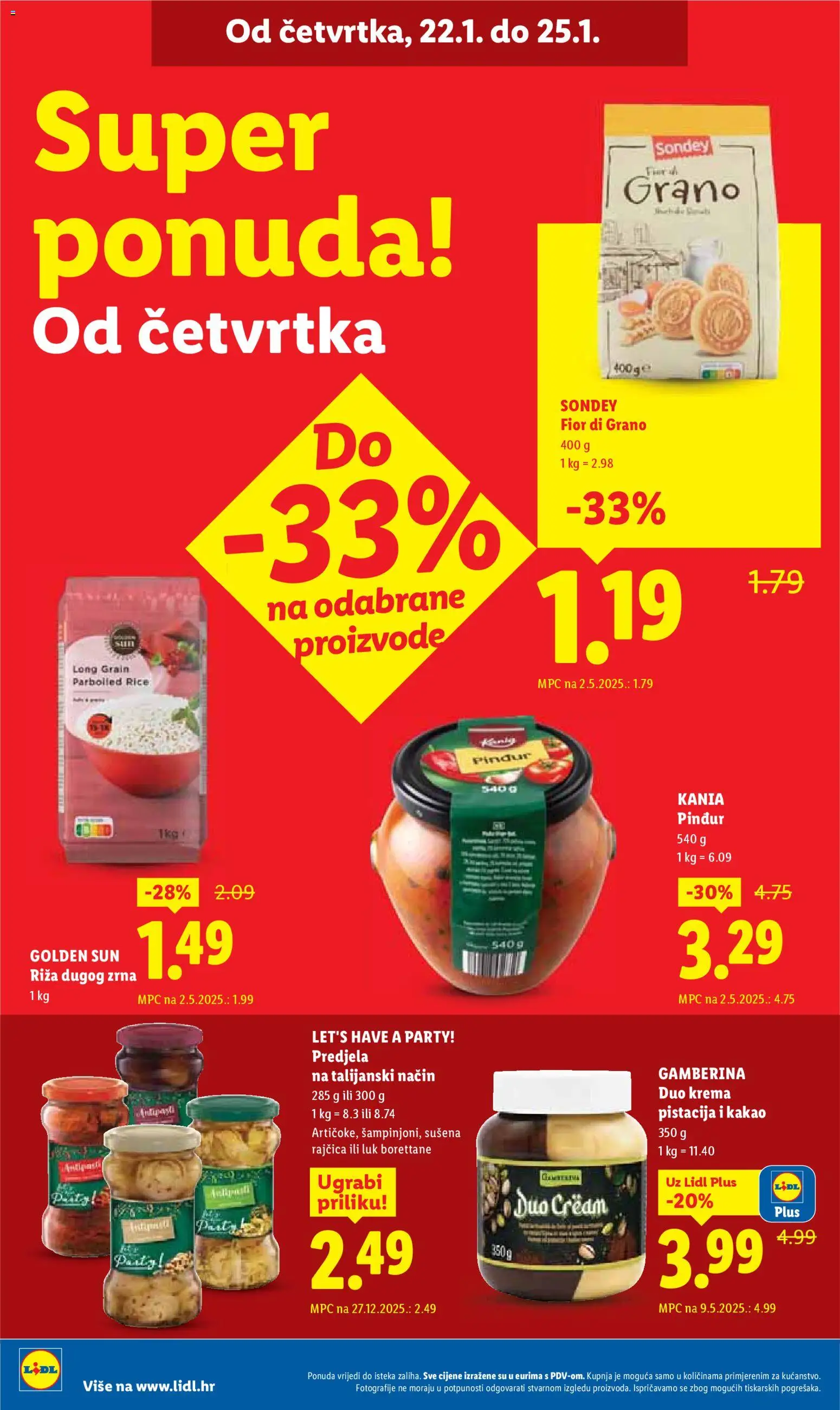 Lidl katalog | vrijedi od 19.01.2026 | Stranica: 56 | Proizvodi: Luk, Rajčica, Kakao, Pinđur