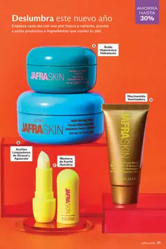 Vista previa JAFRA folleto válido desde el 01.01.2026 | Página: 21 | Productos: Κρεμάστρα, Crema facial, Γάλα σε σκόνη, Bálsamo labial