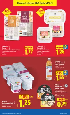 Vista previa Chef Select Ensaladilla, 3 variedades: americana, de cangrejo o patatas con allioli. 250 g / 450 g válido desde el 06.04.2026 | Página: 31 | Productos: Ensaladilla, Chocolate