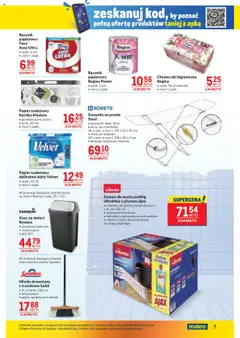 Makro Gazetka od 22.07.2025 | Strona: 7 | Produkty: Suszarka na pranie, Chusteczki higieniczne, Vileda, Ręcznik papierowy