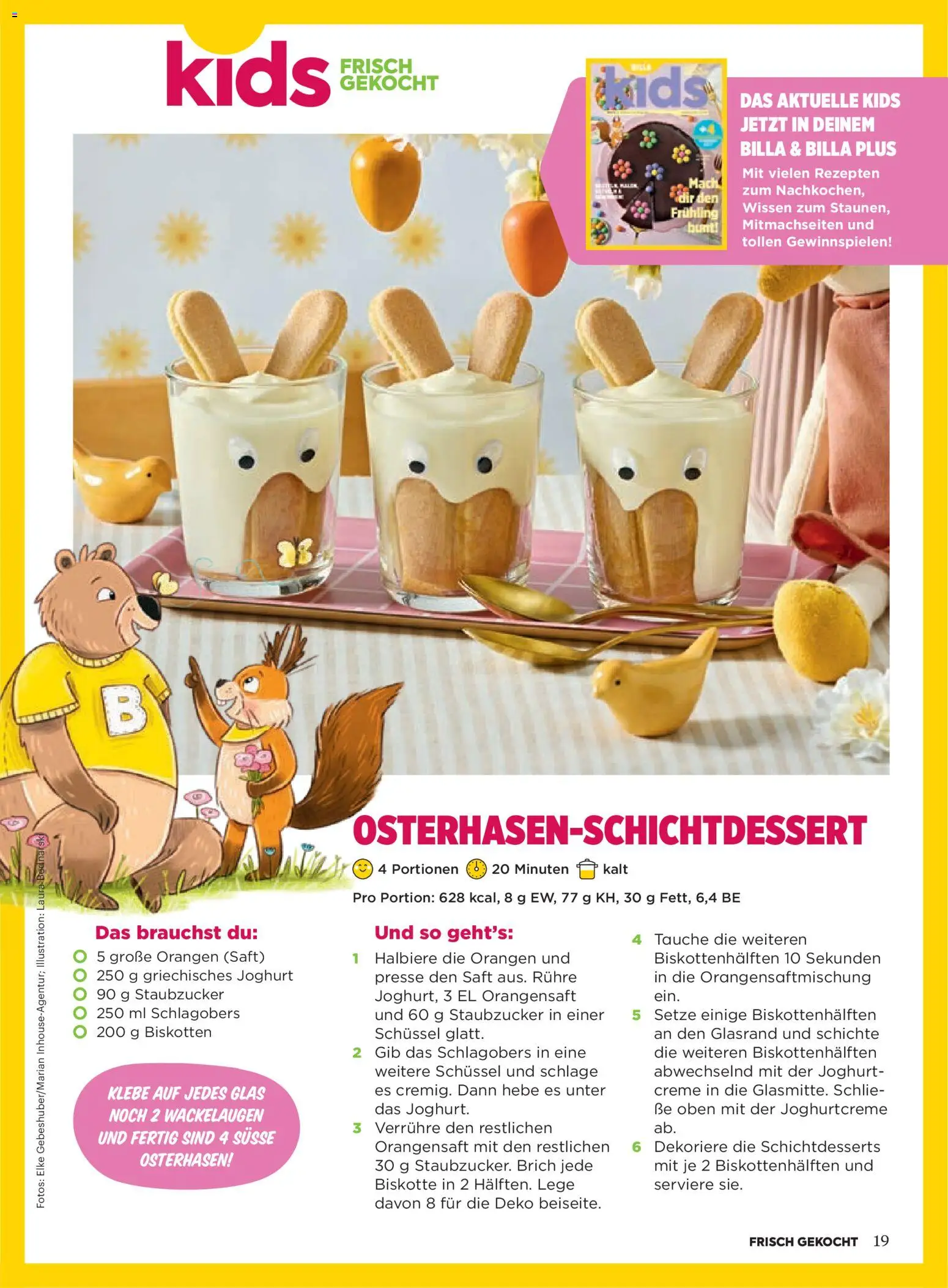Billa  Frisch Gekocht gültig ab 01.03.2026 | Seite: 17 | Produkte: Presse, Creme, Joghurt, Saft