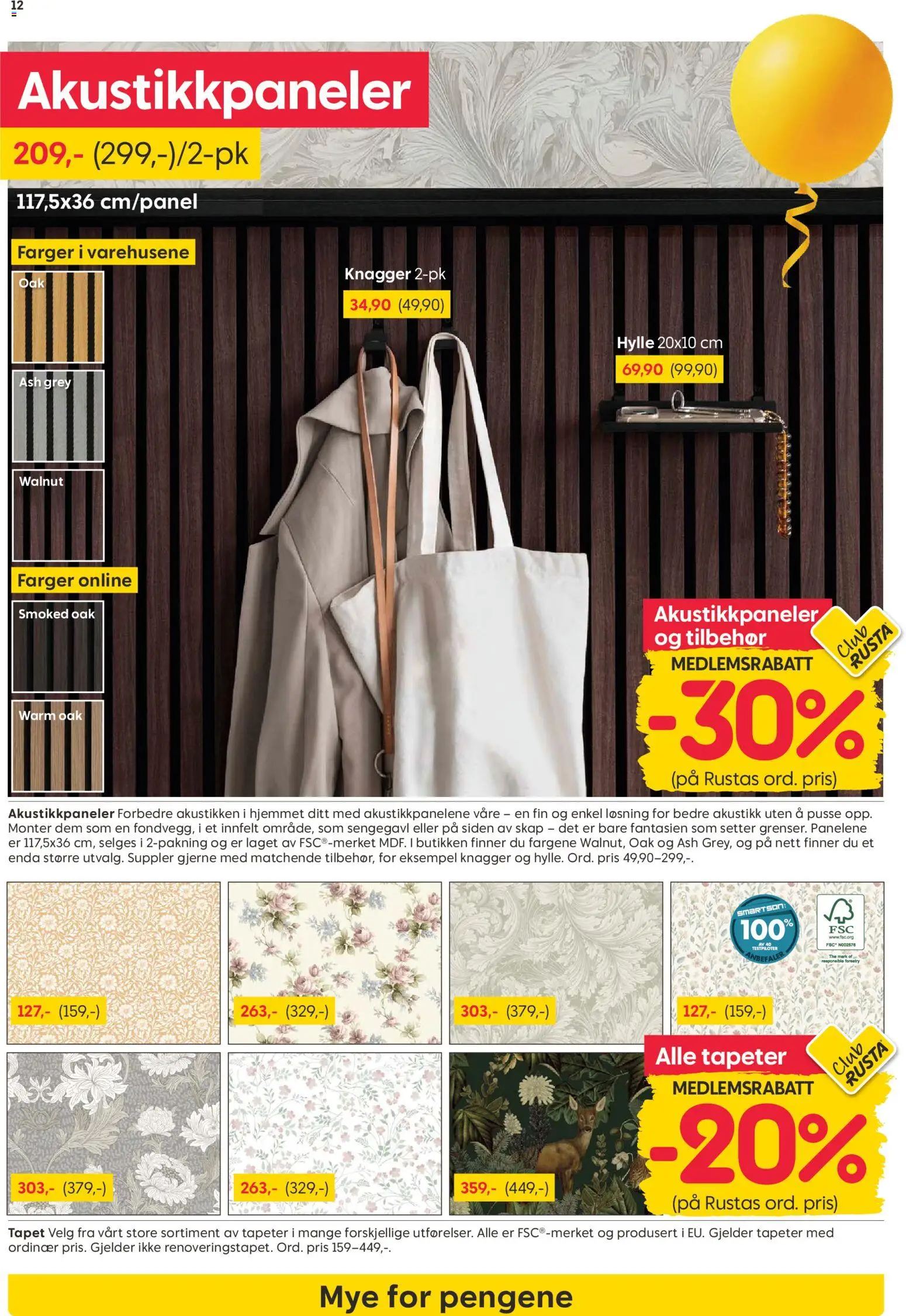 {H1} | Side: 12 | Produkter: Hylle, Sengegavl, Knagger