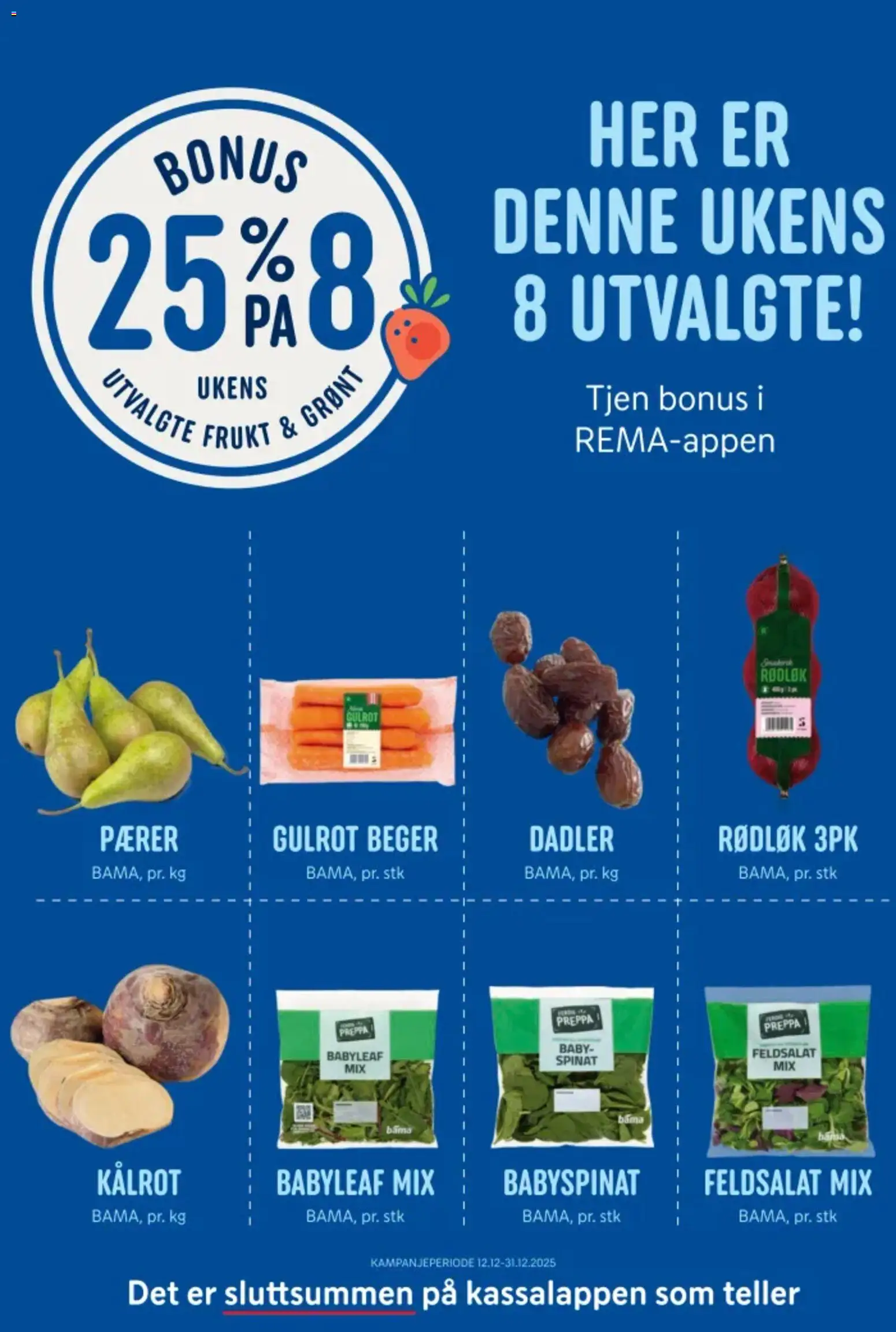 {H1} | Side: 23 | Produkter: Essuie-tout, Gulrot, Pærer, Kålrot