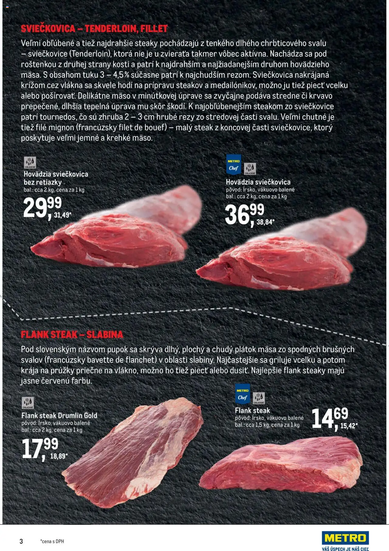 Metro maloobchod │ platný od 18.06.2025 | Strana: 3 | Produkty: Steak