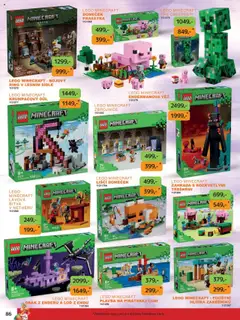 Náhled letáku Dráčik leták od 03.10.2025 | Strana: 86 | Produkty: LEGO, Zahrada, Karty