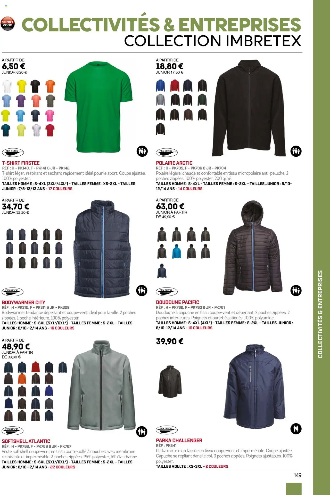  | Page: 149 | Produits: Couches, Veste, Doudoune