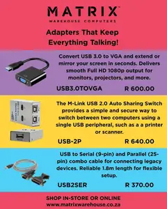 Matrix Warehouse specials catalogue – valid from 18.11.2025