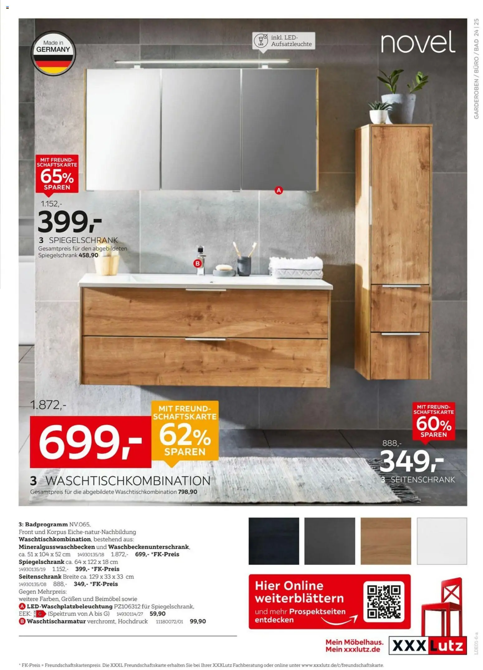 XXXL Lutz - Nr. 1 beim Preis – gültig ab 27.12.2025 | Seite: 33 | Produkte: Bad, Spiegelschrank