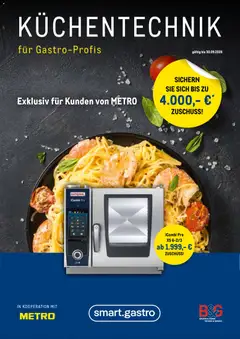 Metro Küchentechnik ab 27.04.2026 gültig