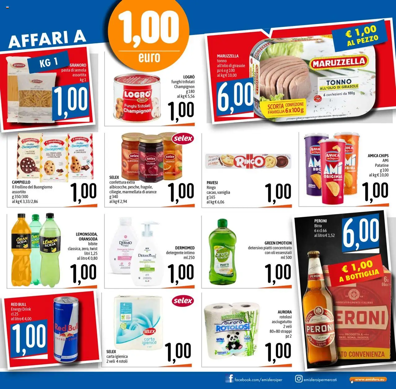 Volantino Emisfero del 11.09.2025 | Pagina: 3 | Prodotti: Arance, Detergente, Nocciole, Asciugatutto