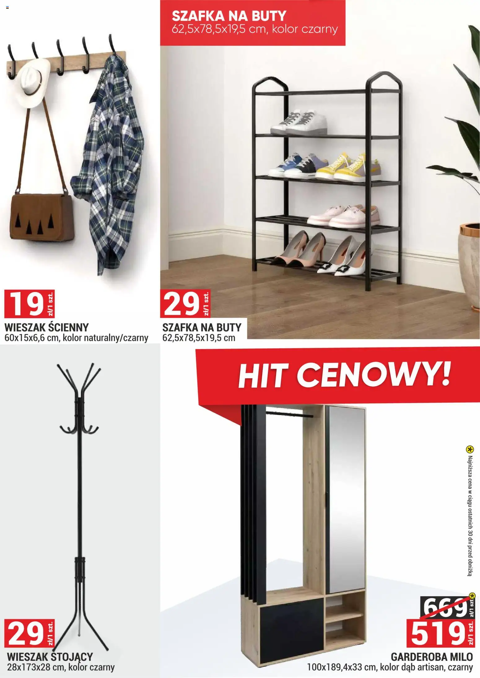 Merkury Market Gazetka - Meble, Wypoczynki, Materace od 01.12.2025 | Strona: 41 | Produkty: Buty, Wieszak