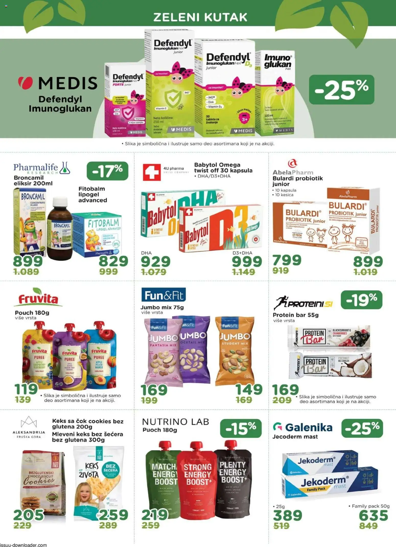 Aksa katalog - važi od 31.10.2025 | Strana: 11 | Proizvode: Keks, Mango, Fruvita, Protein bar