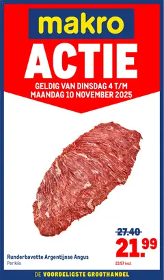 Makro - Versdeals - Voorbeeld van een folder van Makro, geldig van 04.11.2025
