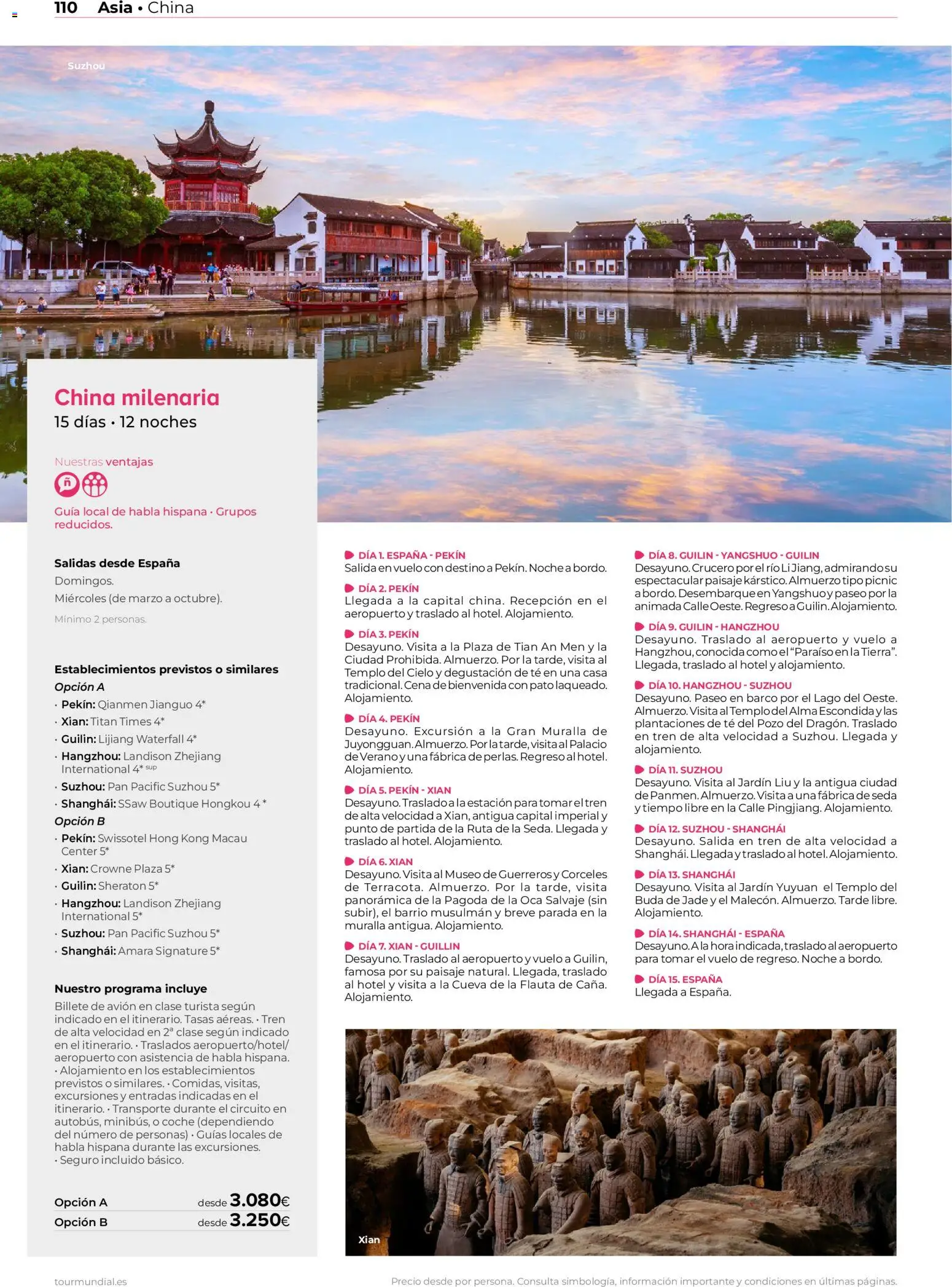 Viajes El Corte Inglés Asia y Oceanía │ válido desde el 01.01.2026 | Página: 110 | Productos: Pan, Té