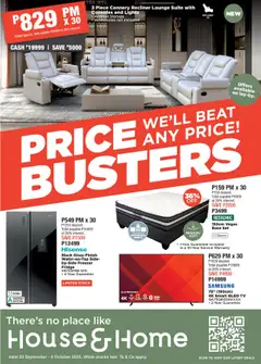 House and Home specials catalogue – valid from 22.09.2025