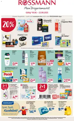 Rossmann Prospekt 	 gültig ab dem 18.08.2025