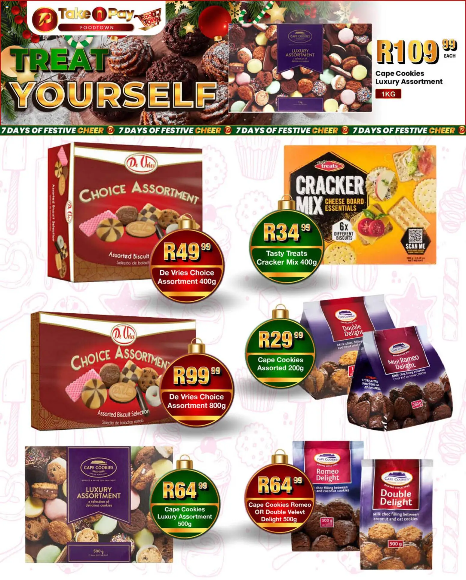 New Take n Pay catalogue – valid from 18.12.2025 | Page: 17 | Products: Cap, Milk, Cheese, Cookies