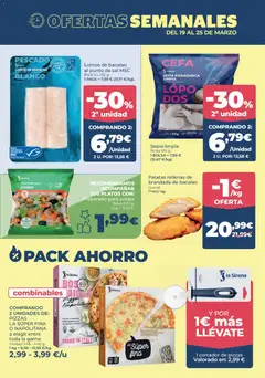 Vista previa La Sirena folleto válido desde el 12.03.2026 | Página: 3 | Productos: Pizza, Bolsa, Peso