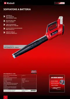 Anteprima del volantino Einhell volantino Giardinaggio valido a partire dal 02.03.2026 | Pagina: 34