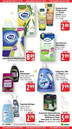 Animonda Katzennahrung Vom Feinsten Adult Raffinesse in Gelee Vom Land oder Aus dem Wasser, 12 x 85 g (1 kg = 5,38) ab 23.03.2026 gültig | Seite: 50 | Produkte: Bad, Zewa, Wasser, Waschmittel