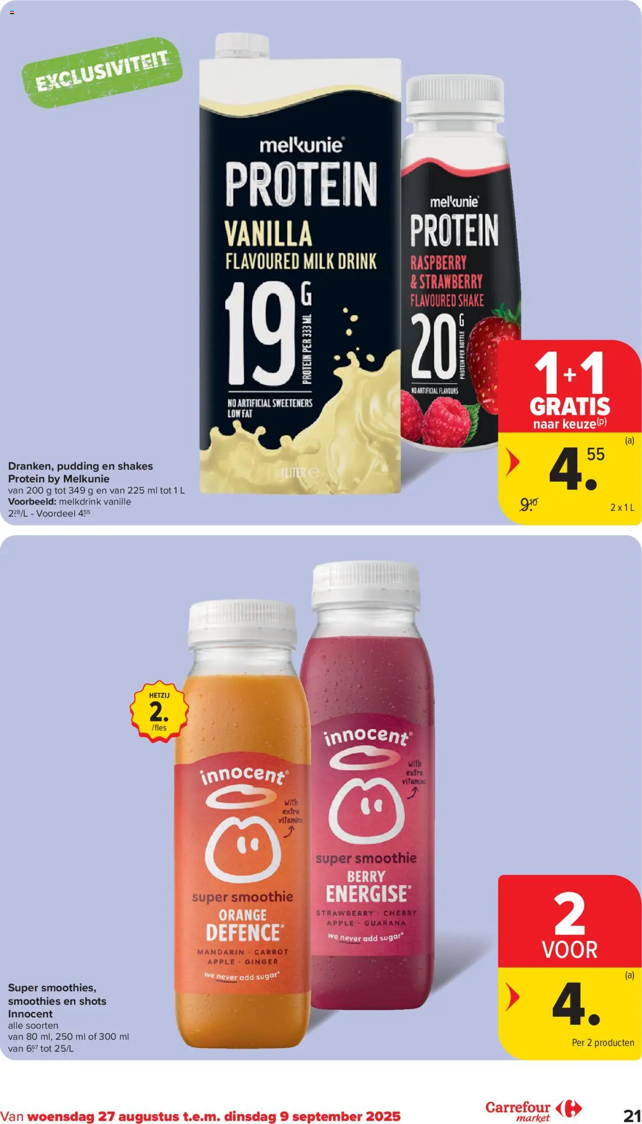  | Pagina: 21 | Producten: Pudding