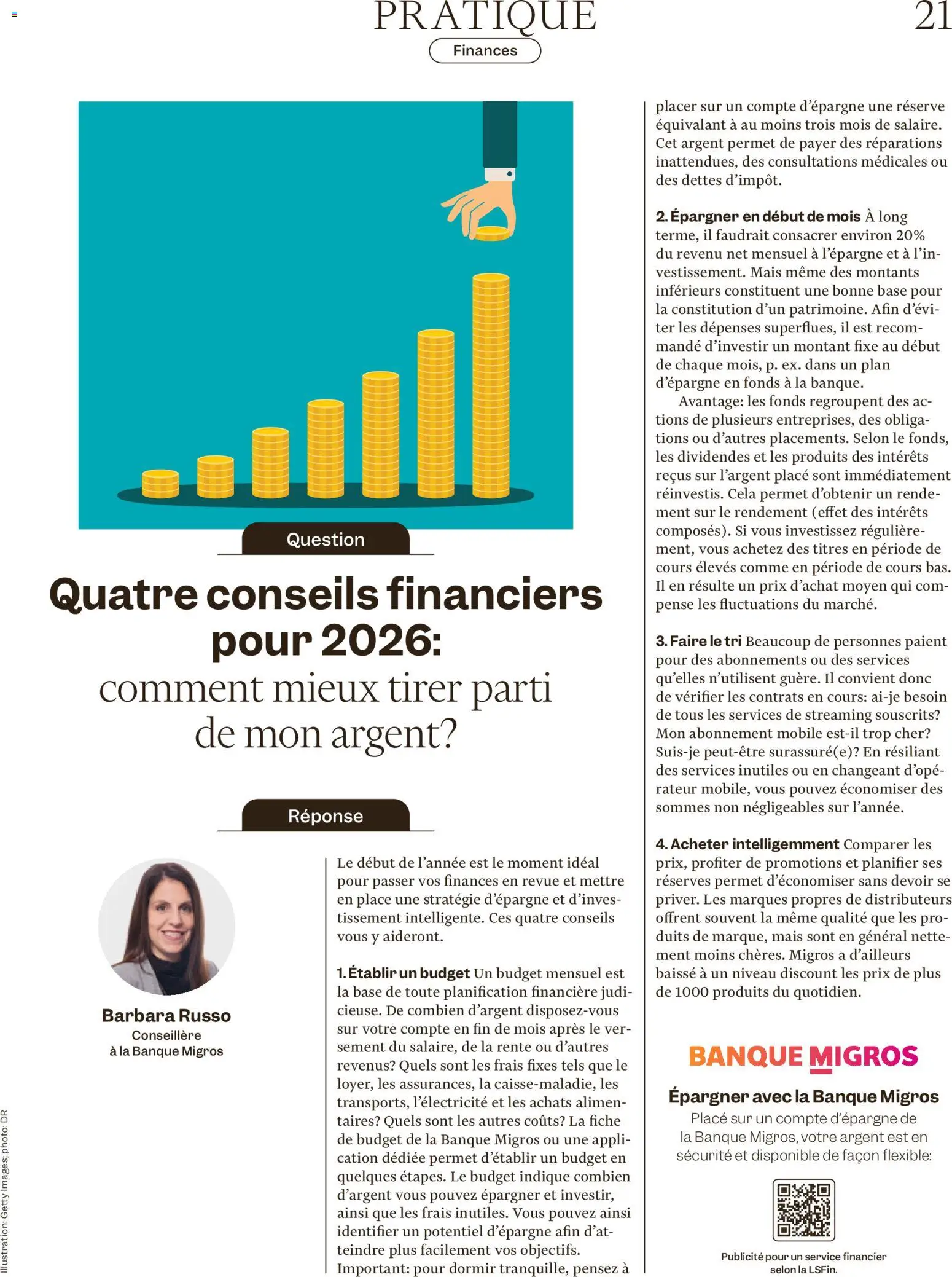 Migros Magazin FR – gültig ab 19.01.2026 | Seite: 21