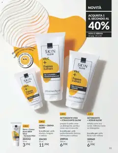 Volantino Avon del 01.08.2025 | Pagina: 15 | Prodotti: Crema, Struccante, Detergente, Scrub
