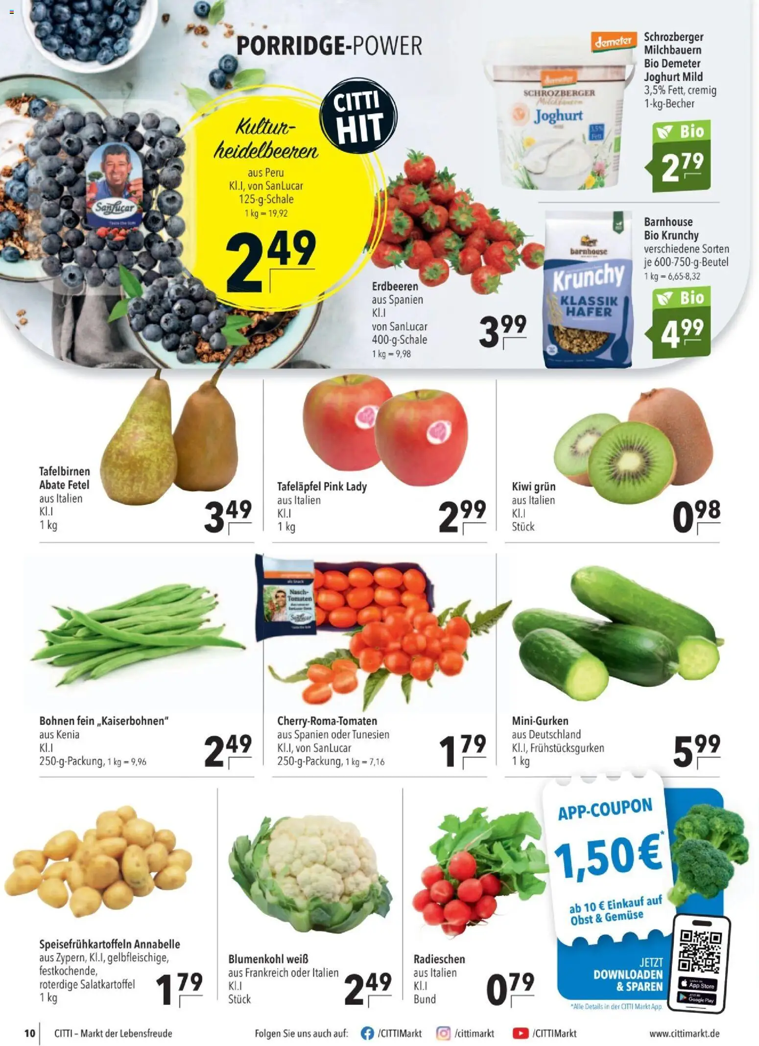 CITTI tilbudsavis – gyldig fra 17.03.2026 | Side: 10 | Produkter: Kiwi