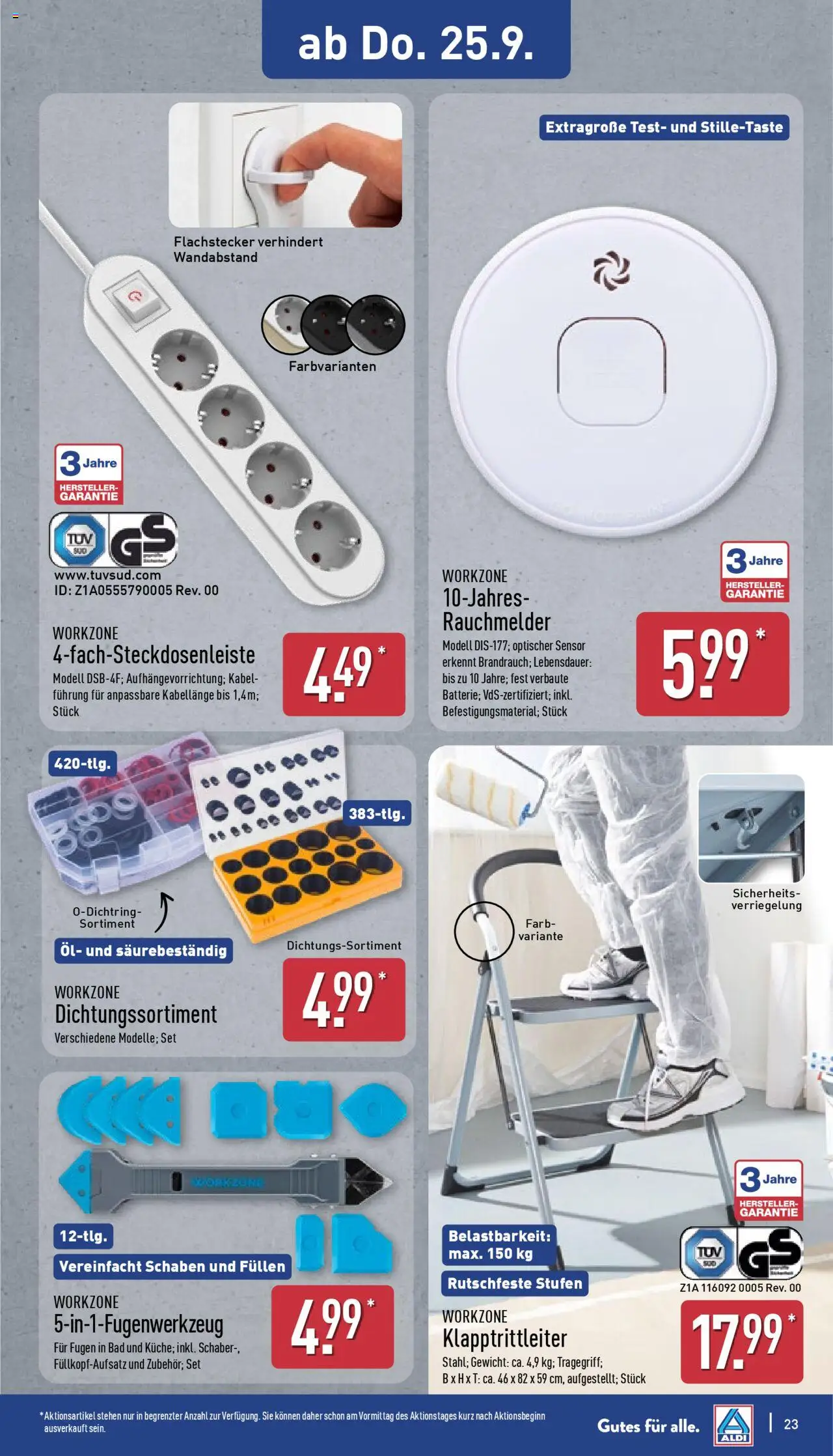 Aldi Prospekt 	 – gültig ab 22.09.2025 | Seite: 27