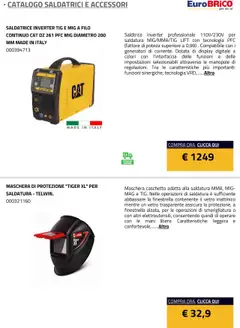 Volantino Eurobrico del 23.07.2025 | Pagina: 19 | Prodotti: Maschera, Caschetto, Saldatrice