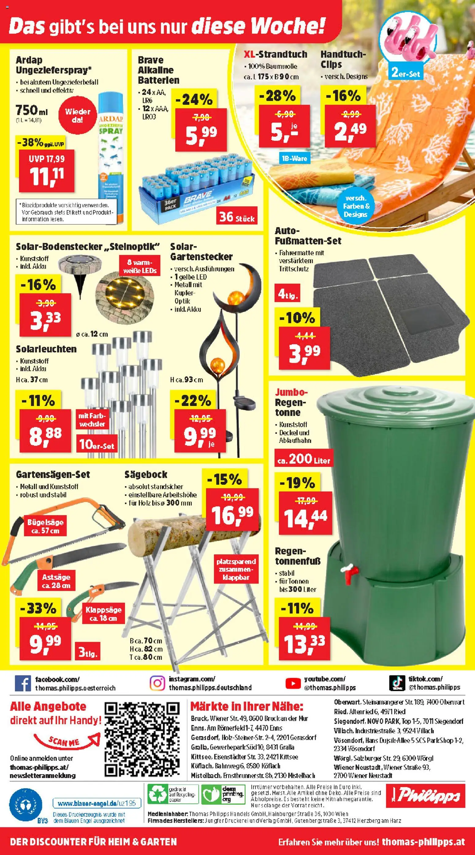 Thomas Philipps Flugblatt gültig ab 23.03.2026 | Seite: 23 | Produkte: Salz