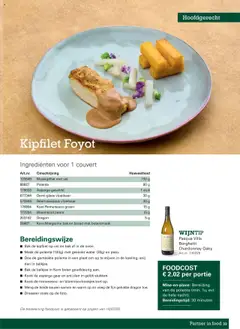 Sligro - M - Resto bistro favourite dish - Voorbeeld van een folder van Sligro, geldig van 08.10.2025 | Pagina: 33 | Producten: Plaat, Bloemkool, Kool, Boter