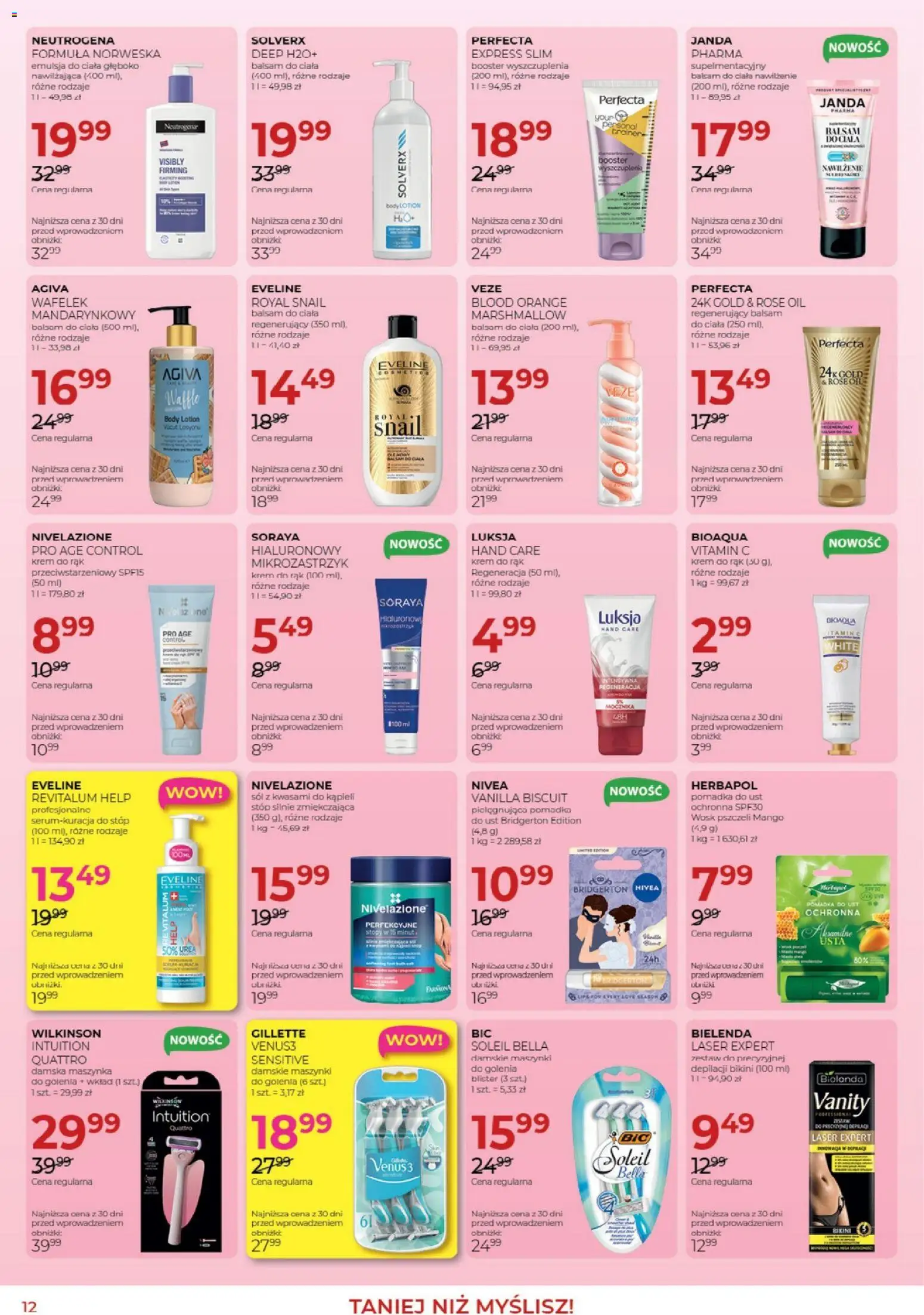 Jawa gazetka od 04.03.2026 | Strona: 12 | Produkty: Pomadka, Krem do rąk, Krem, Lotion