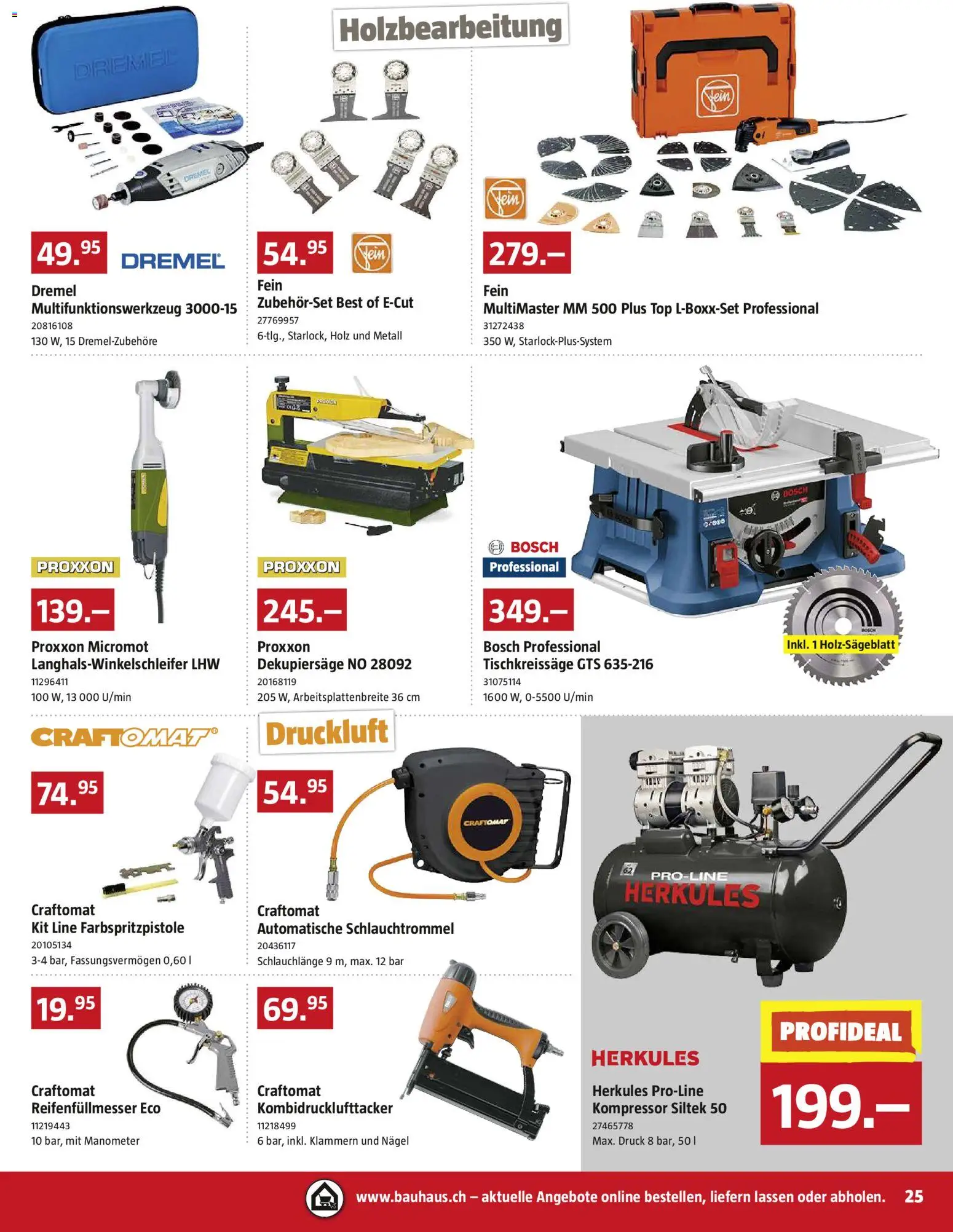 Bauhaus Aktionen – gültig ab 27.10.2025 | Seite: 25 | Produkte: Manometer, Top, Bosch