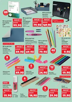 Náhled letáku Kaufland leták - Spotřební zboží od 21.01.2026 | Strana: 5 | Produkty: Podložka na psací stůl, Kancelářský papír, Papír A4, Psací stůl