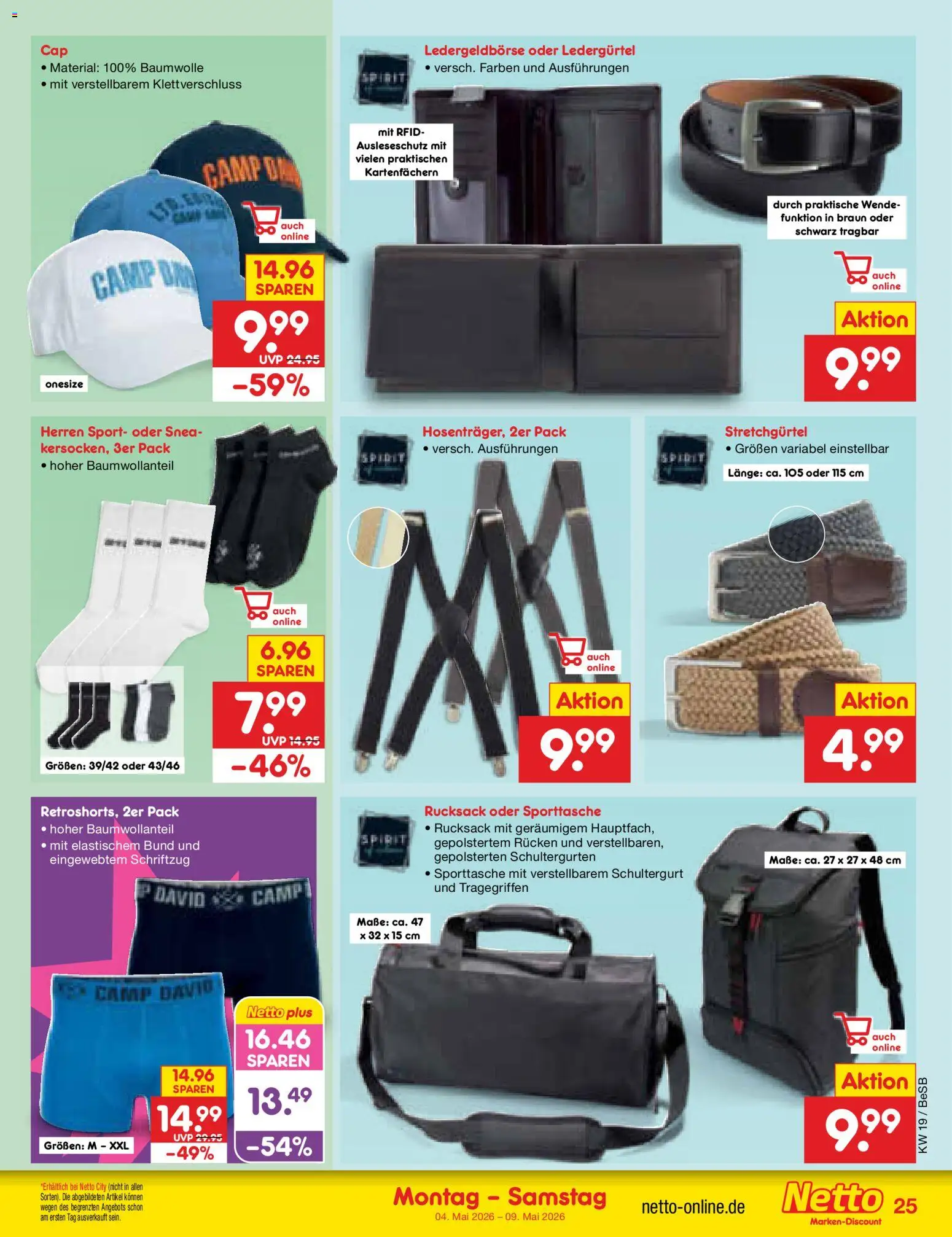 Netto Marken-Discount Prospekt 	 – gültig ab 04.05.2026 | Seite: 29 | Produkte: Rucksack