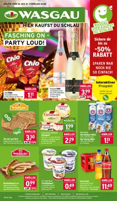 Wasgau Prospekt 	 ab 16.02.2026 gültig
