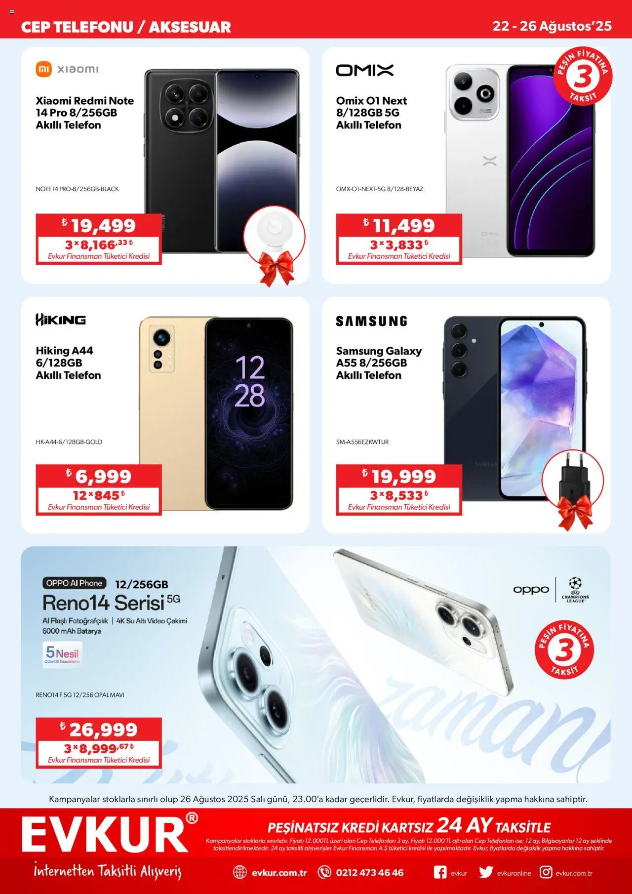Evkur Katalog - 22.08.2025 tarihinden itibaren geçerlidir | Sayfa: 2 | Ürünler: Su, Telefon, Akıllı telefon, Video