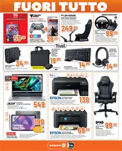Anteprima del volantino Ipercoop Expert catalogo valido a partire dal 27.12.2025 | Pagina: 6 | Prodotti: Notebook, Braccioli, Cavo, Microfono