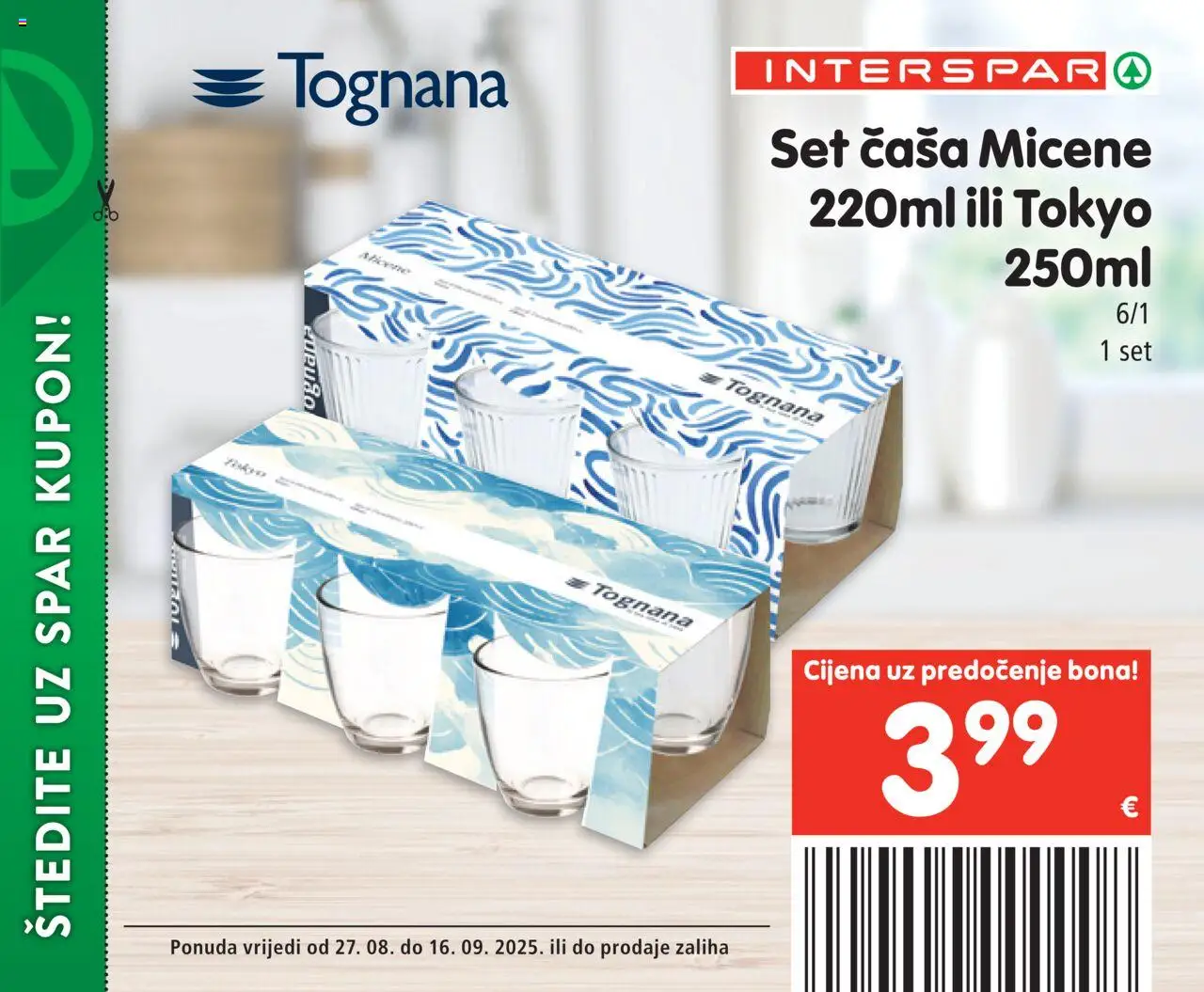 Interspar katalog | vrijedi od 27.08.2025 | Stranica: 67 | Proizvodi: Tognana