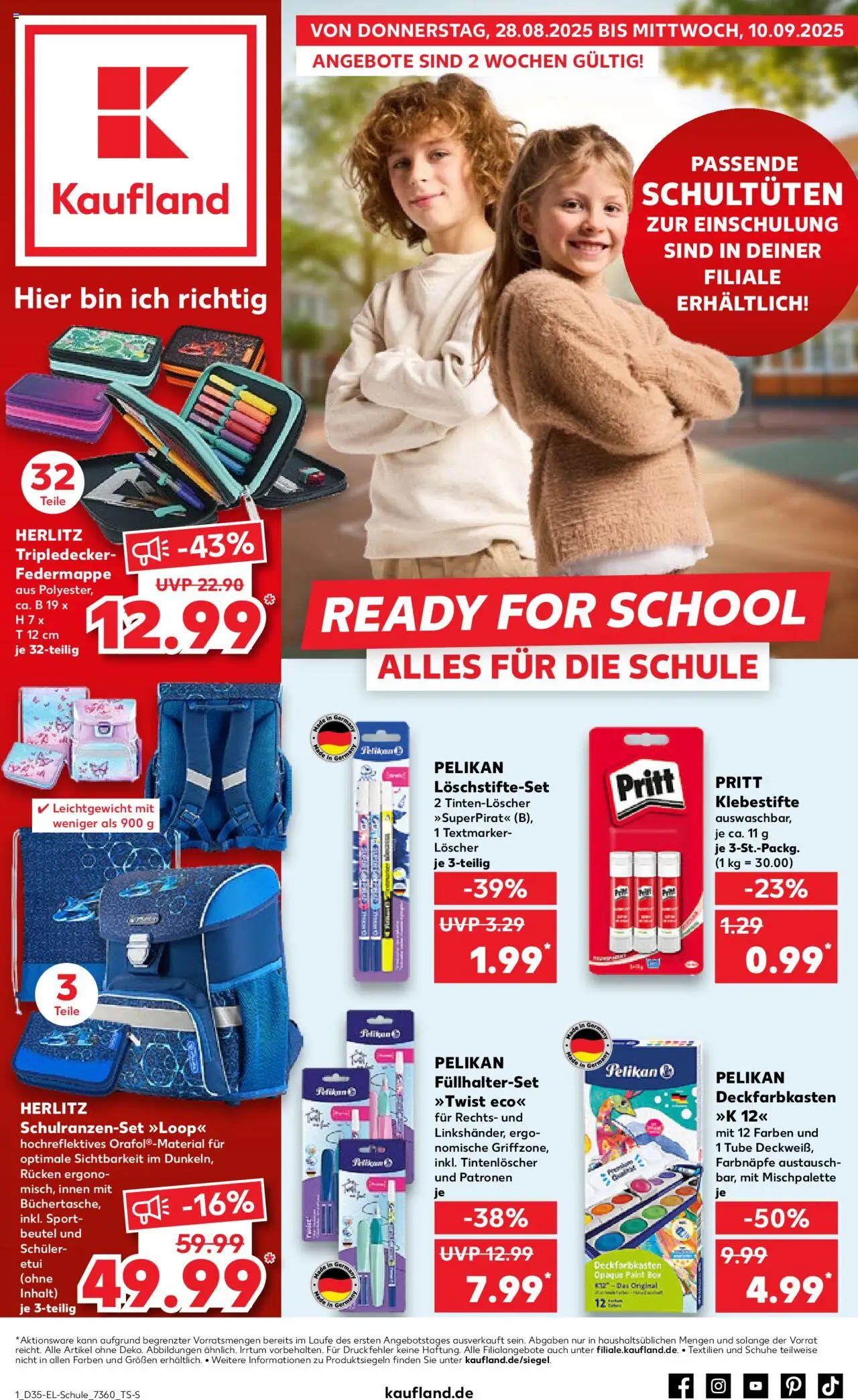 Kaufland - Broschüre - gültig ab dem 28.08.2025 | Seite: 1 | Produkte: Box