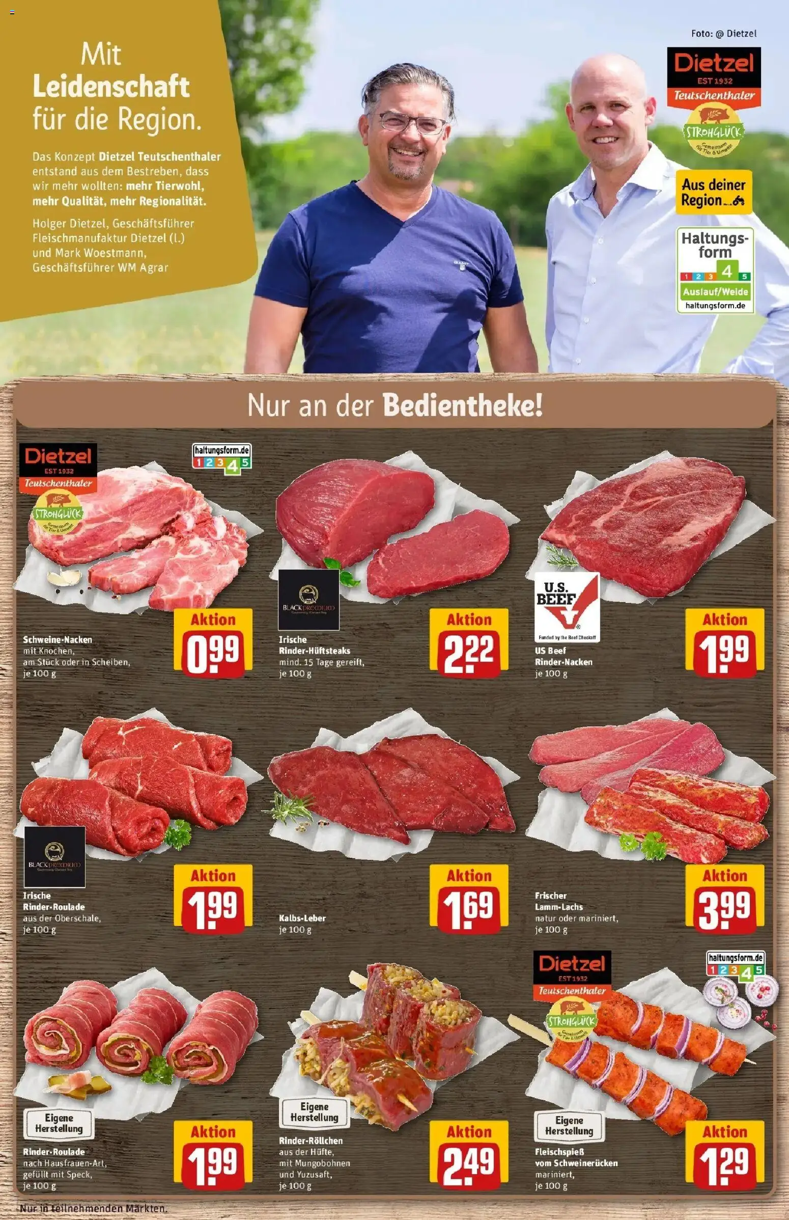 Rewe Prospekt Magdeburg	 – gültig ab 30.03.2026 | Seite: 12 | Produkte: Schweinenacken, Kalbsleber, Schweinerucken