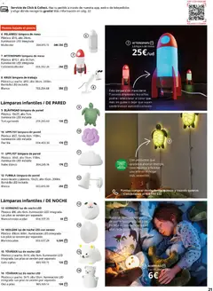 Vista previa Catálogo IKEA Iluminación y hogar inteligente válido desde el 06.03.2026 | Página: 21 | Productos: Lámpara de pared, Bombilla, Mesa, Απορρυπαντικό ρούχων σε σκόνη