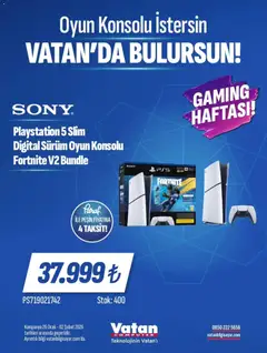 26.01.2026 tarihinden itibaren geçerli olan Vatan Bilgisayar kataloğu önizlemesi | Sayfa: 23