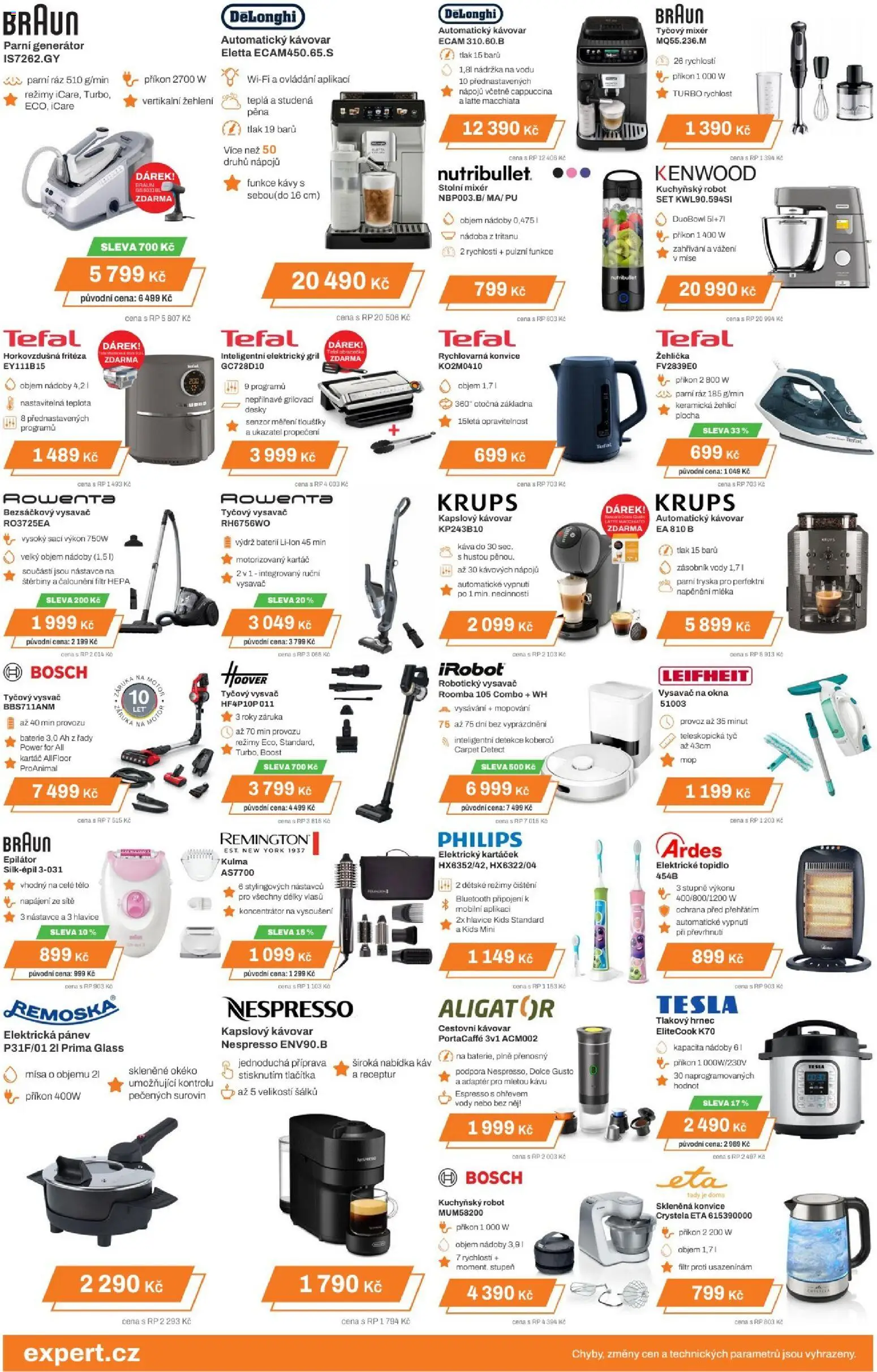 Expert elektro leták od 04.12.2025 | Strana: 2 | Produkty: Tyčový mixér, Elektrický kartáček, Leifheit, Rychlovarná konvice