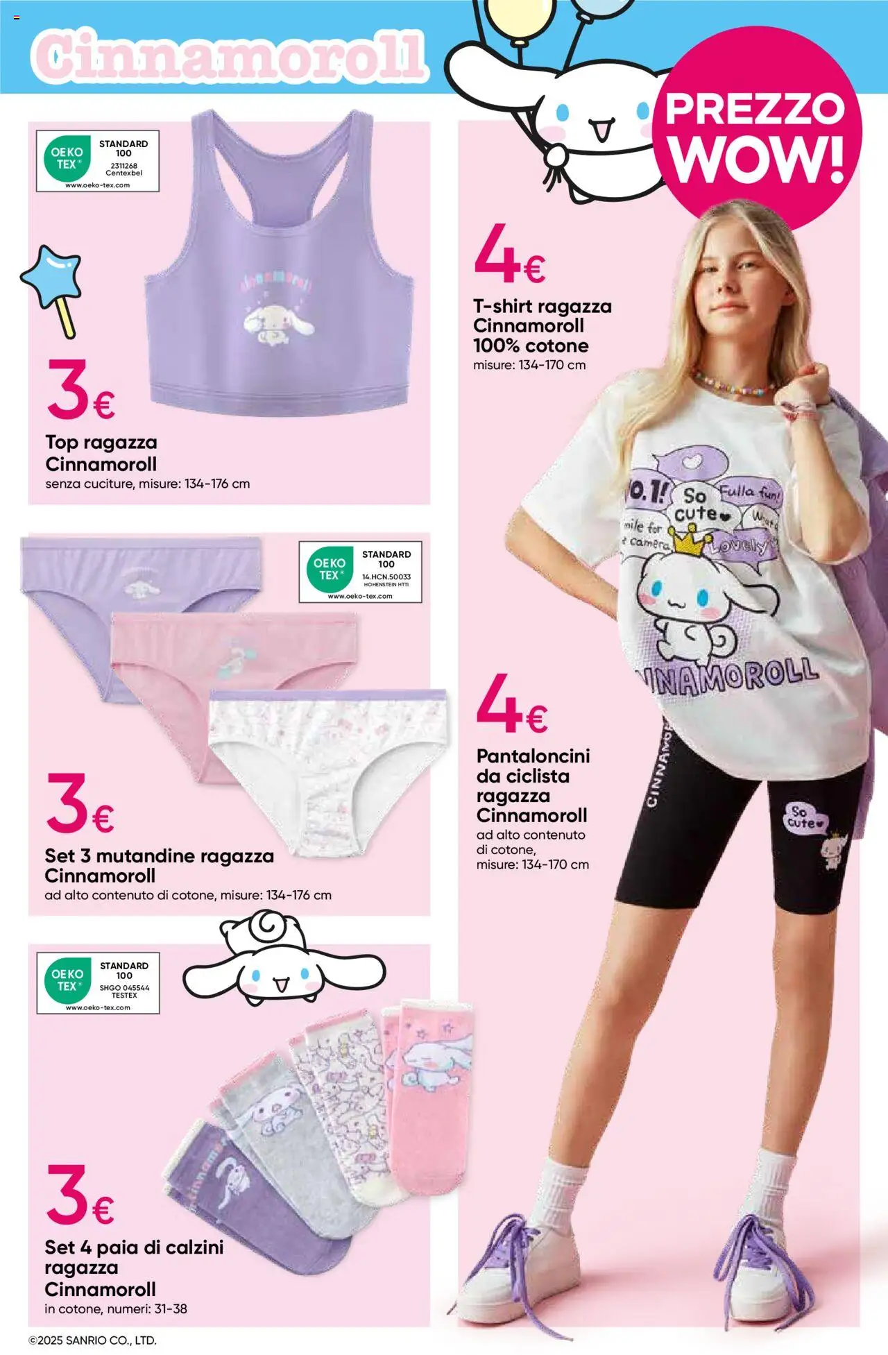 Volantino Pepco del 22.05.2025 | Pagina: 11 | Prodotti: Pantaloncini, Mutandine, Calzini, Top