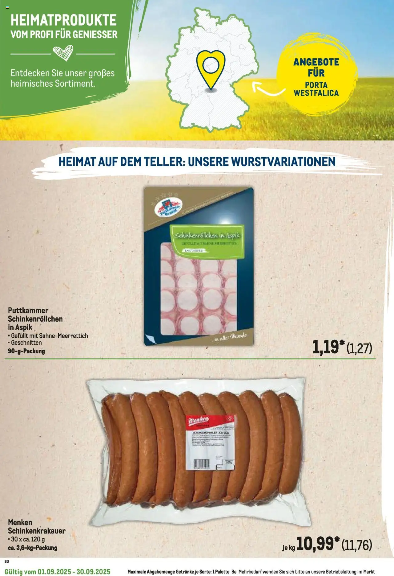 Metro Regionaler Flyer - gültig ab dem 01.09.2025 | Seite: 44