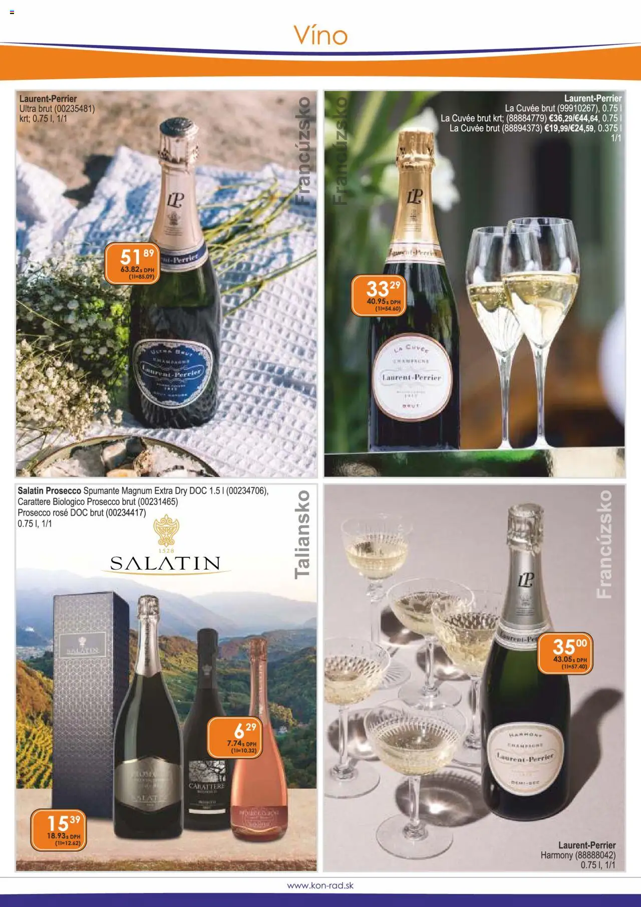 KON - RAD leták │ platný od 01.09.2025 | Strana: 14 | Produkty: Víno, Prosecco, Magnum